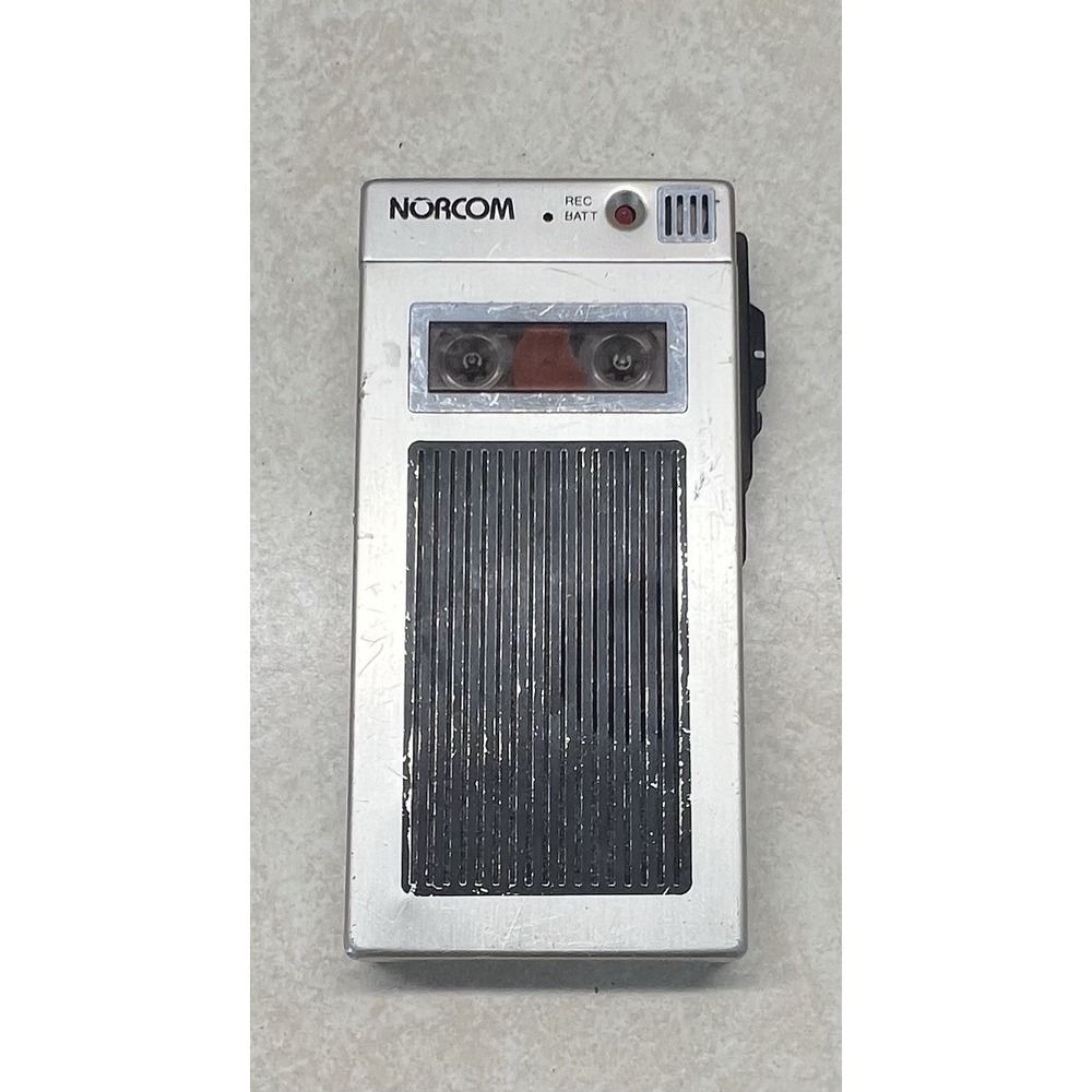 Vintage Norcom MI-8 Micro-cassette Recorder Works